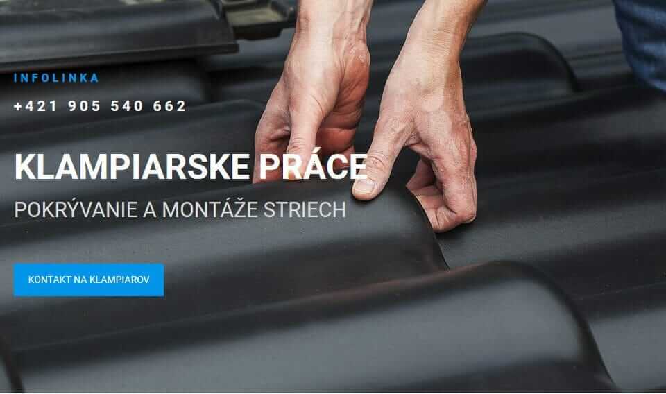 klampiarske a pokrývačské práce