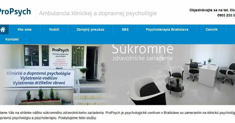 Odborné poradenstvo a psychoterapia