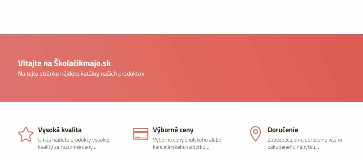 nábytok pre školy