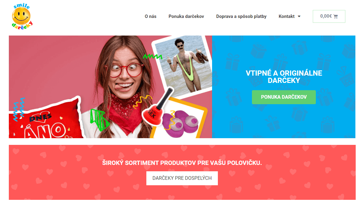 VTIPNÉ A ORIGINÁLNE DARČEKY