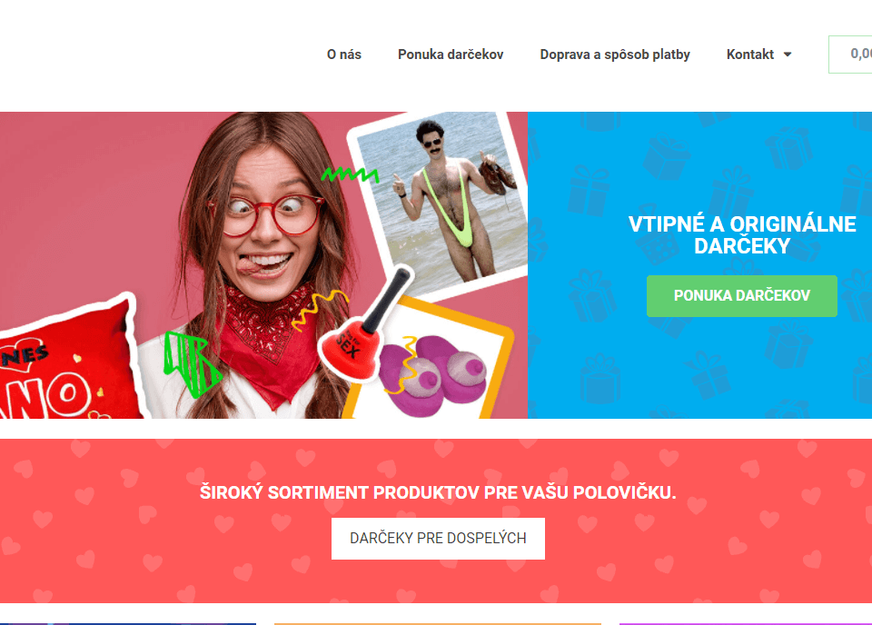 VTIPNÉ A ORIGINÁLNE DARČEKY