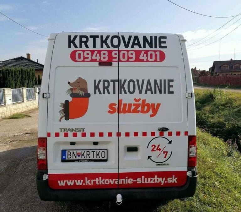 čistenie kanalizácie