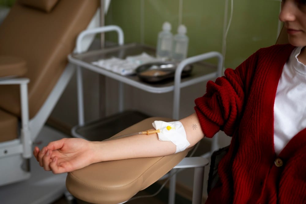 infúzna liečba vitamínom C