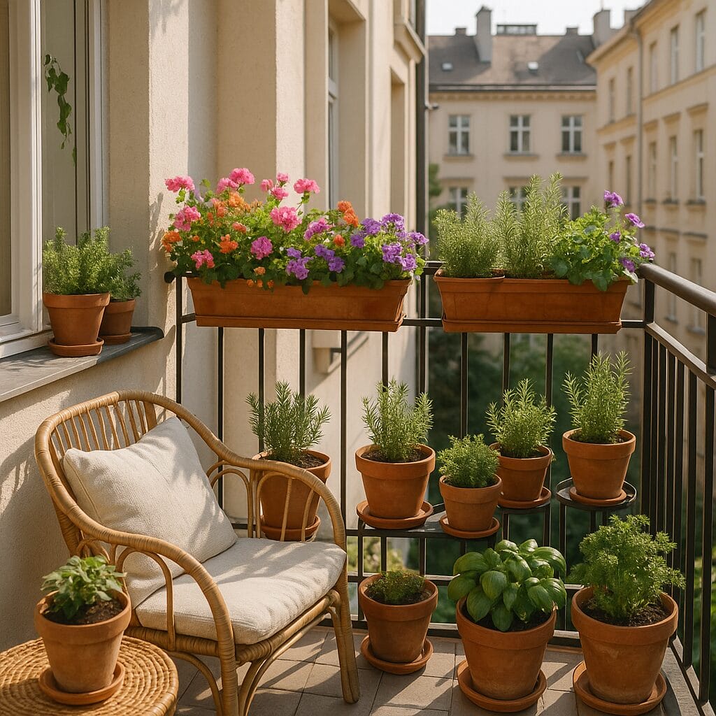 Balkónové kvety, ktoré zútulnia každý priestor: tipy na pestovanie a dizajn