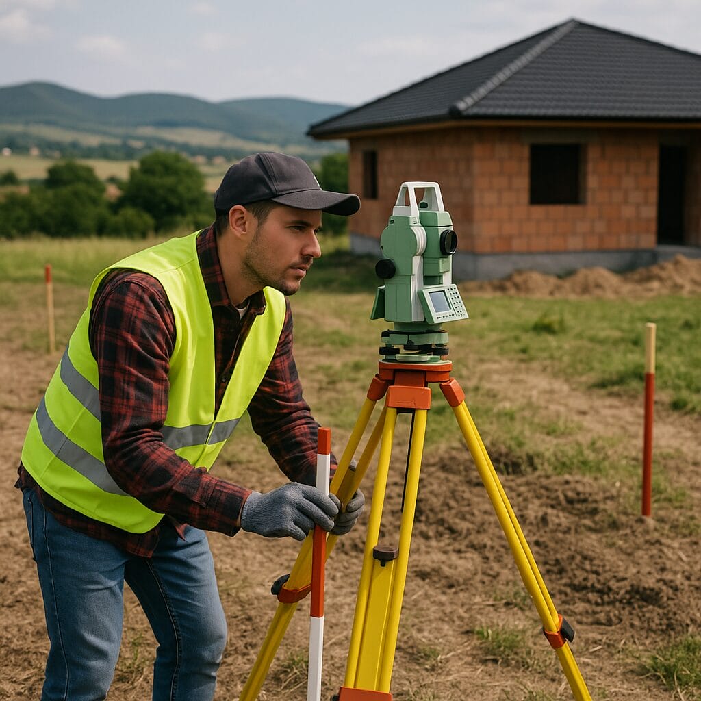 Ako si vybrať správne geodetické práce pri stavbe a úpravách pozemku